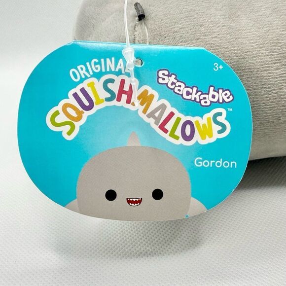 Squishmallows Gordon the Shark Stack Plushie Mini Stack Collectible New With Tag - Picture 3 of 3